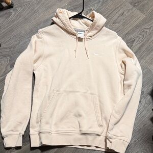 Nike Light Beige Hoodie Womens S